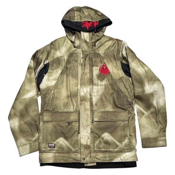 NOMIS Simon Chamberlain Designer Snowboard Ski Waterproof Jacket Coat Men Medium - Picture 6 of 7